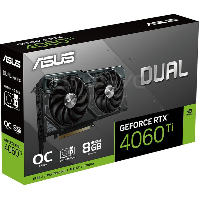 新品未開封 ASUS GeForce RTX 4060 Ti Технические характеристики: ASUS GeForce RTX 4060 TI SSD 8Gb GDDR6