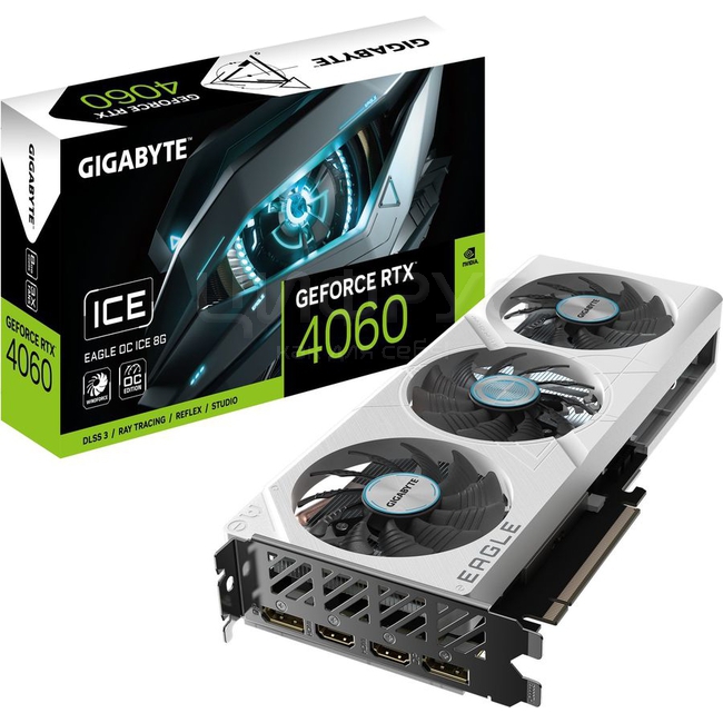 Технические характеристики: Gigabyte GeForce RTX 4060 EAGLE OC 8Gb