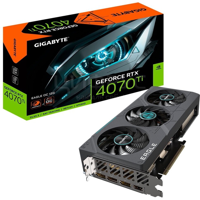 Технические характеристики: Gigabyte GeForce RTX 4070 Ti GAMING OC