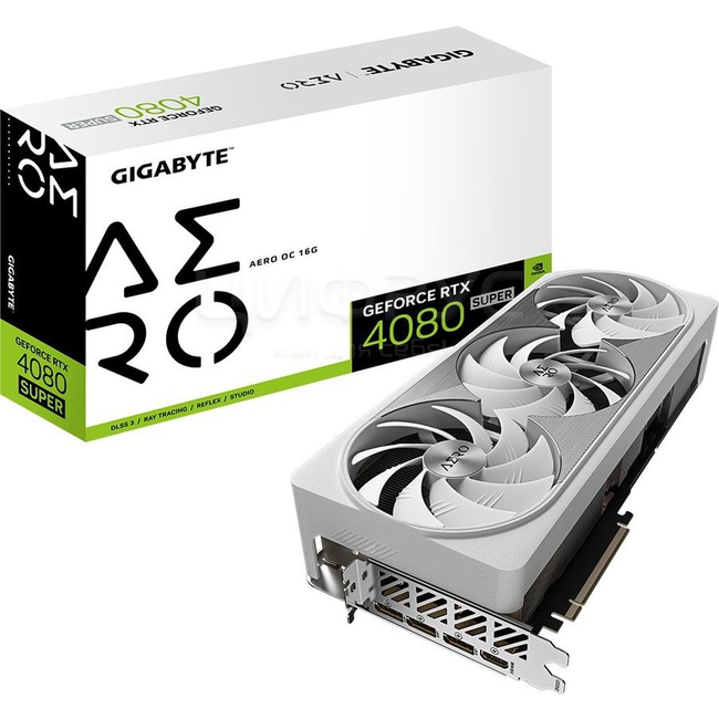 Купить Gigabyte GeForce RTX 4080 SUPER AERO OC 16Gb GDDR6X (GV