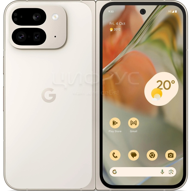 Купить Google Pixel 9 Pro Fold 256Gb+16Gb 5G Porcelain (Фарфоровый
