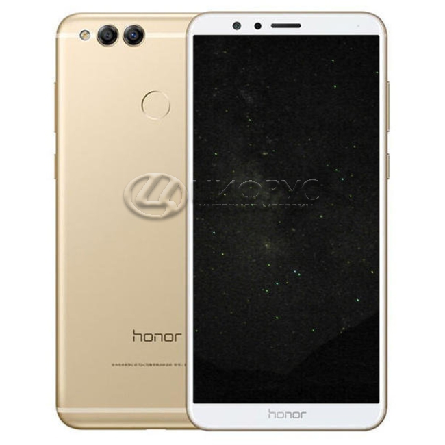 Купить Huawei Honor 7X 128Gb+4Gb Dual LTE Gold в Твери – цена смартфона ...