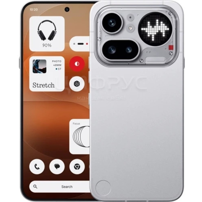Купить Nothing Phone 4a Pro 12/256Gb Silver (Серебристый) (Global