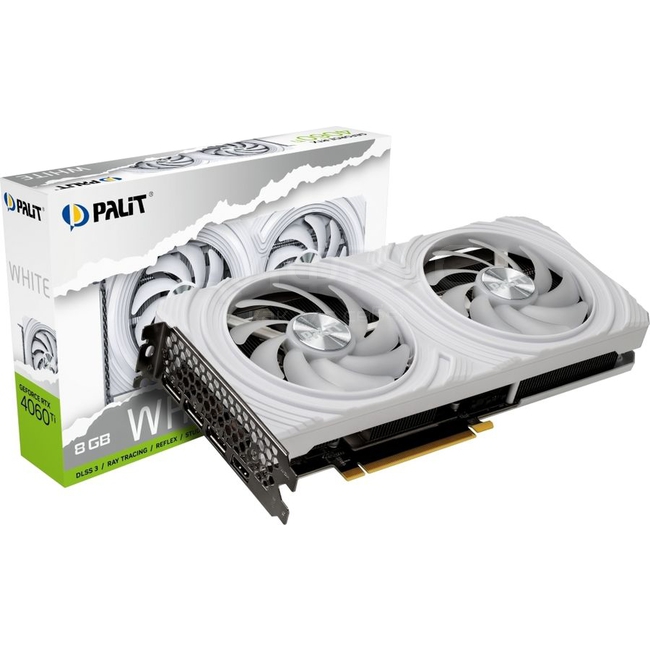 Технические характеристики: Palit GeForce RTX 4060 TI WHITE