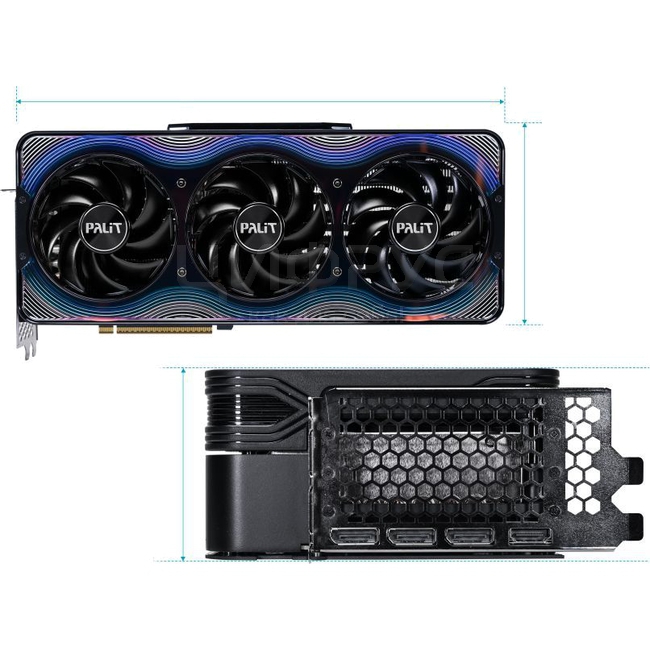 Купить Palit GeForce RTX 5080 GAME ROCK 16Gb GDDR7(NE75080019T2