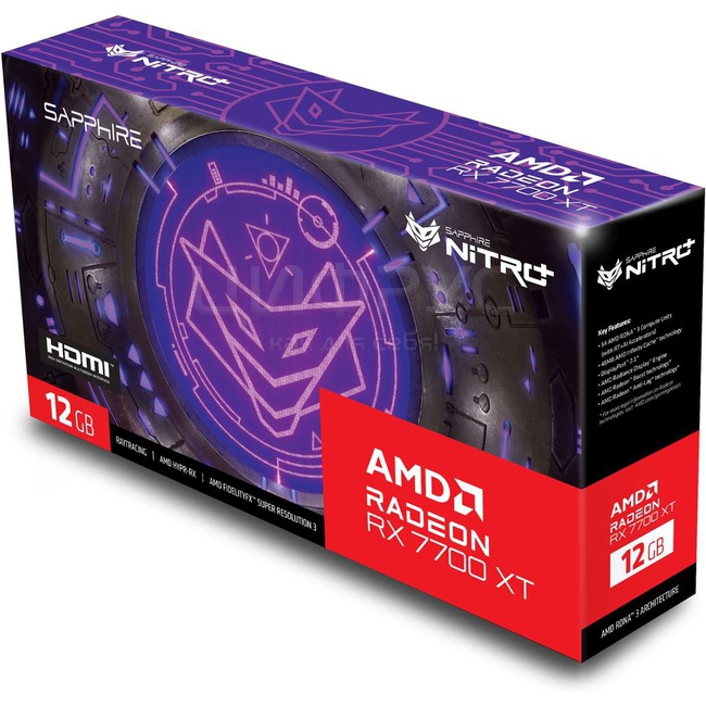 Технические характеристики: Sapphire Radeon RX 7700 XT NITRO+