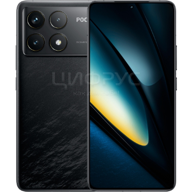 Купить Xiaomi Poco F6 Pro 256Gb+12Gb 5G Black (Черный) (Global) в