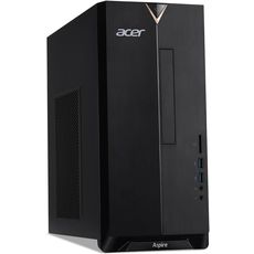 Acer Aspire TC-391 (AMD Ryzen 3 4300G 3.8, 8Gb, HDD 1Tb 7.2k, SSD 256Gb, GTX1650 4Gb, noOS, GbitEth, 250W) Black (DG.E2BER.005) (РСТ)