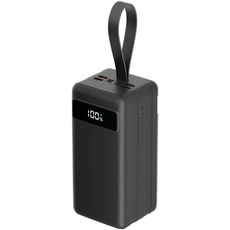Внешний аккумулятор Power Bank Deppa 80000 mAh NRG 22.5W PD/QC3.0/LED Black