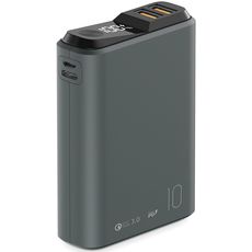 Внешний аккумулятор Power Bank для Samsung Olmio 10000 mAh QL-10 22.5W QC 3.0 PD Green