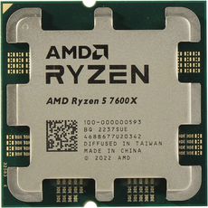 AMD Ryzen 5 7600X AM5 32Мб, Oem (100-000000593) (EAC)