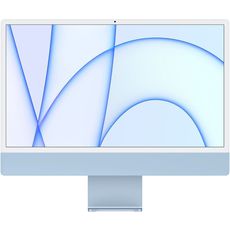 Apple iMac 24 2021 (M1, RAM 8GB, SSD 256GB, 8-CPU, 7-GPU, MacOS) Blue (MJV93)