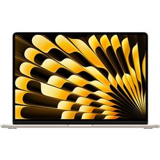 Apple MacBook Air 15 2023 (Apple M2, RAM 8Gb, SSD 256Gb, Apple graphics 10-core, macOS) Starlight (MQKU3)