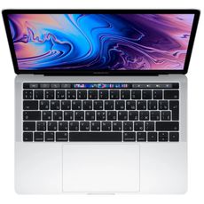 Apple MacBook Pro 13 with Retina display and Touch Bar Mid 2019 (Intel Core i5 1400MHz/13.3/2560x1600/8GB/128GB SSD/DVD /Intel Iris Plus Graphics 645/Wi-Fi/Bluetooth/macOS) Silver (MUHQ2RU/A)