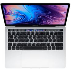 Apple MacBook Pro 13 with Retina display and Touch Bar Mid 2019 (Intel Core i5 1400MHz/13.3/2560x1600/8GB/256GB SSD/DVD /Intel Iris Plus Graphics 645/Wi-Fi/Bluetooth/macOS) Silver (MUHR2RU/A)