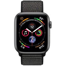 Apple Watch Series 4 GPS 40mm Aluminum Case with Sport Loop grey/black
