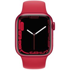 Apple Watch Series 7 41mm Aluminium with Sport Band Red (MKN23RU/A)