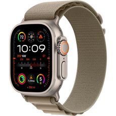 Apple Watch Ultra 2 49mm Titanium Case Alpine Loop (M) Olive
