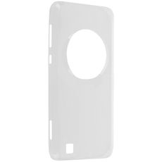 Задняя накладка для Asus Zenfone Zoom прозрачная силикон