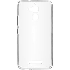 Задняя накладка для Asus Zenfone 3 Max прозрачная силиконовая