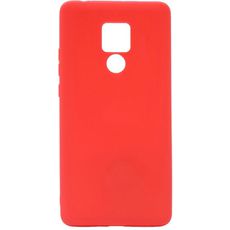 Задняя накладка для Huawei Mate 20X красная силикон