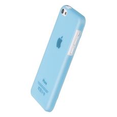 Задняя накладка для iPhone 5С голубая