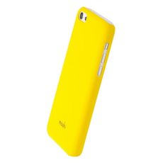 Задняя накладка для iPhone 5С желтая