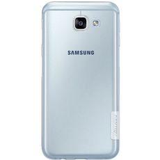 Задняя накладка для Samsung A8 (2016) прозрачная силикон