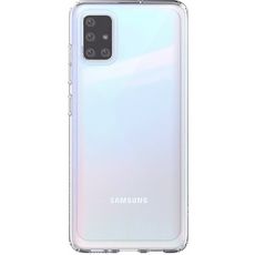 Задняя накладка для Samsung Galaxy A51 прозрачная силикон