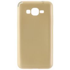 Задняя накладка для Samsung Galaxy J2 Prime золотая силикон