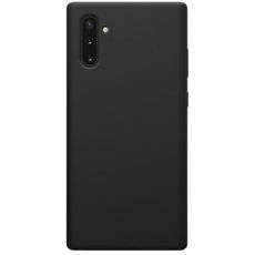 Задняя накладка для Samsung Galaxy Note 10 черная пластик