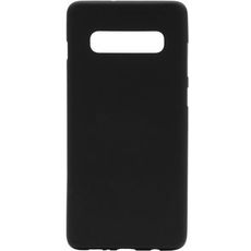 Задняя накладка для Samsung Galaxy S10 чёрная силиконовая