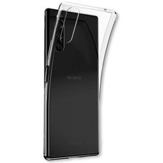 Задняя накладка для Sony Xperia 5 прозрачная силикон
