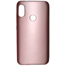 Задняя накладка для Xiaomi MI PLAY розовое золото пластик