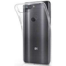 Задняя накладка для Xiaomi Mi8 Lite прозрачная силикон