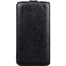 Чехол для Samsung Galaxy S6 Edge G925 откидной черная кожа
