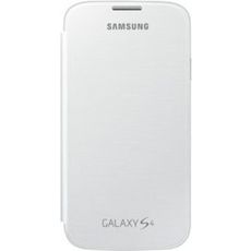 Чехол для Samsung S4 Mini книжка белая кожа