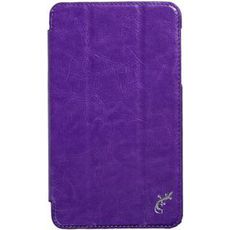 Чехол для Samsung Tab 4 7.0 книжка фиолетовая кожа