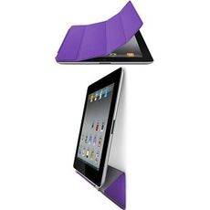 Чехол жалюзи для Apple iPad 2 / iPad 3 / iPad 4 / фиолетовая кожа