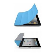 Чехол жалюзи для Apple iPad 2 / iPad 3 / iPad 4 / голубая кожа