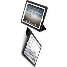 Чехол жалюзи для Apple iPad 2 / iPad 3 / iPad 4 / под оригинал черная кожа
