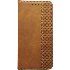 Чехол-книга для iPhone 12 Mini коричневый Wallet