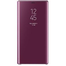 Чехол-книга для Samsung Galaxy A20/A30/M20/M30 фиолетовая Clear View