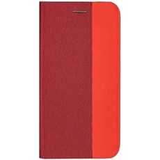 Чехол-книга для Samsung Galaxy A23 MESH LEATHER MIX красный