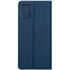 Чехол-книга для Samsung Galaxy A51 синий с визитницей