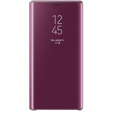 Чехол-книга для Samsung Galaxy Note 10+ фиолетовый Clear View