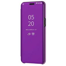 Чехол-книга для Samsung Galaxy S10+ фиолетовый Clear View
