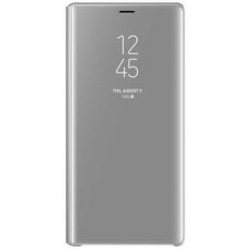Чехол-книга для Samsung Galaxy S20+ серебряный Clear View