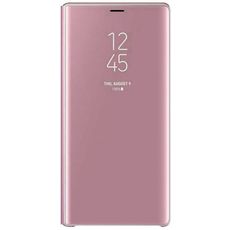 Чехол-книга для Samsung Galaxy S21+ розовое золото Clear View