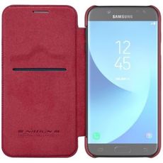 Чехол-книга для Samsung J7 (2017) красный